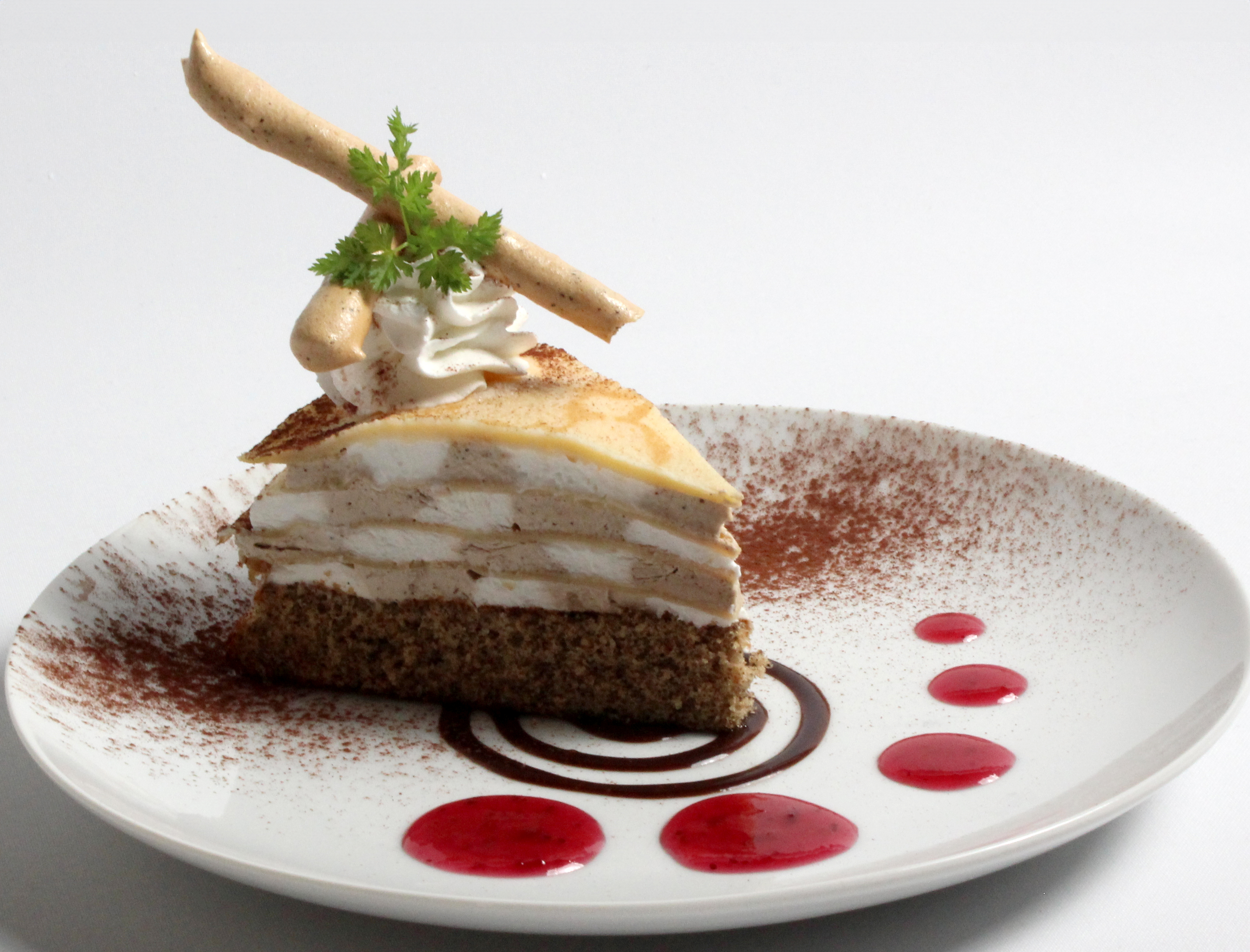 コーヒー屋さんのミルクレープ