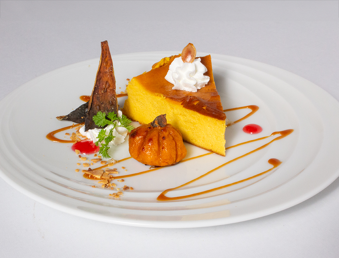 かぼちゃのバスクチーズケーキ